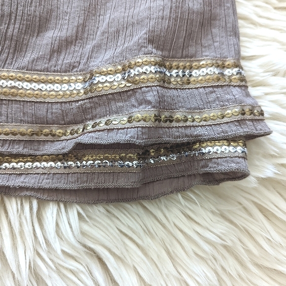 FREE PEOPLE - Tiered Mini Skirt - Picture 3 of 9